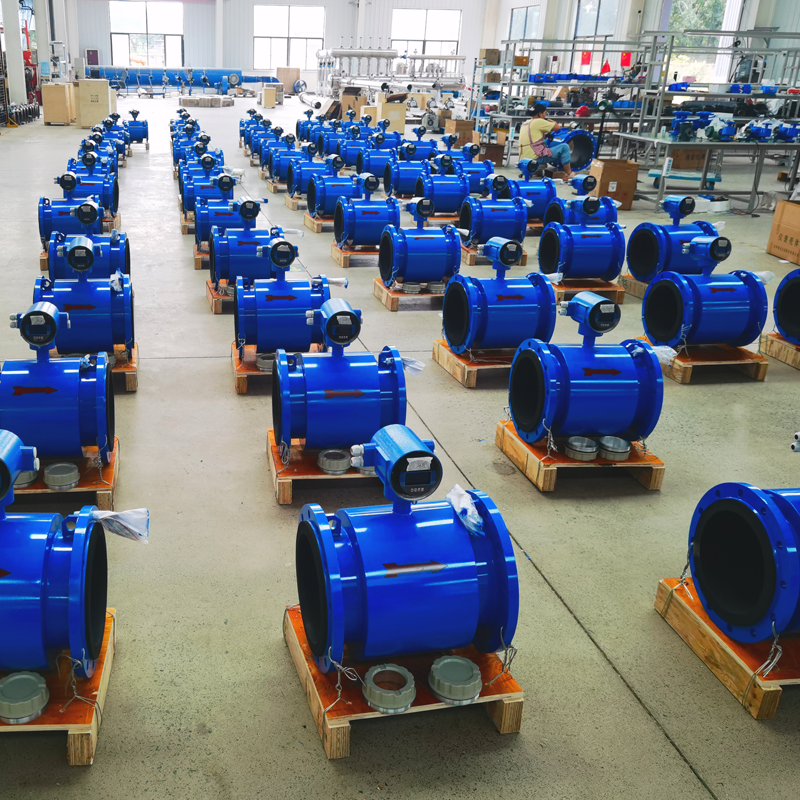 Derniers cas d'entreprise concernant 158 unités de débitmètre électromagnétique personnalisé pour client allemand prêtes à être expédiées