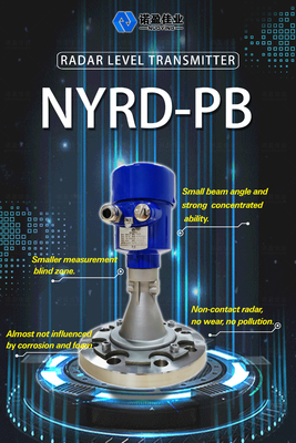 Un bon prix. NYRD-PB-A ±3 mm de précision Capteur de niveau d'eau radar de haute précision pour les liquides et les particules solides dans les réservoirs en ligne