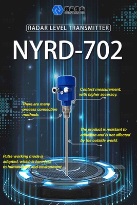 Un bon prix. 1.8GHz NYRD-702 Vente directe d'usine Radar à ondes guidées de haute précision Transmetteur de niveau avec sortie 4-20mA en ligne