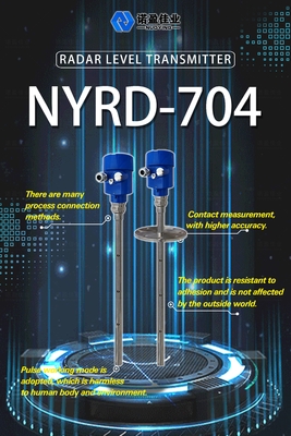 Un bon prix. NYRD-704 Radar d'onde émetteur de niveau de mesure pour liquide à faible constante diélectique 6M en ligne