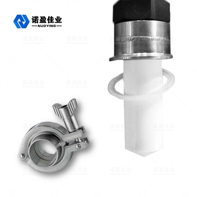 Good price Émetteur de niveau radar de haute précision industriel 80 GHz 4-20mA Sortie pour fil d'aluminium liquide Installation en ligne