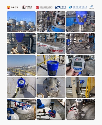 Good price Grade résistant à l'explosion Exia Il C T6 Ga/ Exd ia lIC T6 GbSignal de sortie 4...20mA/HART ((deux/quatre) RS485/Modbus... avec matériau d'antenne 316L en ligne