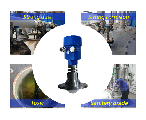 Good price Radar haute fréquence niveau émetteur radar ondulateur niveau solide capteur radar guidé niveau de signal en ligne