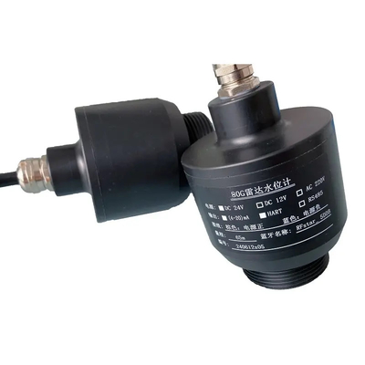 Good price Capteur de niveau radar 80 GHz avec technologie d'onde millimétrique, mesure de l'émetteur du capteur de niveau radar de l'eau RS485 en ligne