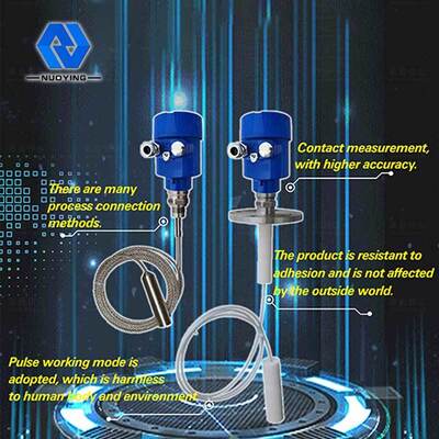Un bon prix. NYRD-701 30m Radar à ondes guidées contactable, mesureur de niveau pour liquide à forte corrosion en ligne