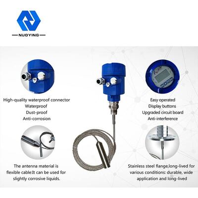 Un bon prix. NYRD-701 30m Radar à ondes guidées contactable, mesureur de niveau pour liquide à forte corrosion en ligne
