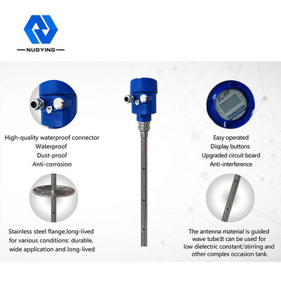 Un bon prix. NYRD704 – sonde coaxiale 1.8GHz, transmetteur de niveau Radar à ondes guidées pour liquides avec portée de 6m/15m et antenne à tige en ligne