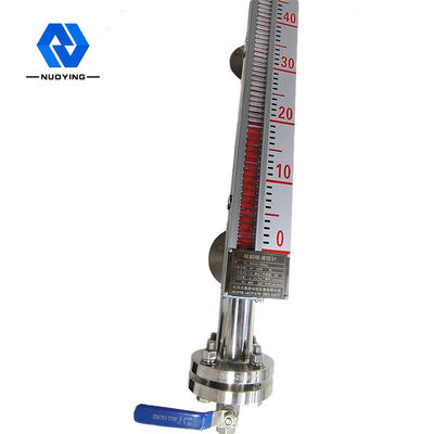 Un bon prix. DN25 Indicateur de niveau magnétique monté sur le côté IP65 SS304 Pour l'industrie pétrolière-chimique en ligne