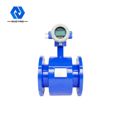 Un bon prix. Prix d'usine direct de NYLD RS485 4-20mA Mètre de débit électromagnétique intelligent Acides forts 0,5% de précision Mètre de débit magnétique en ligne