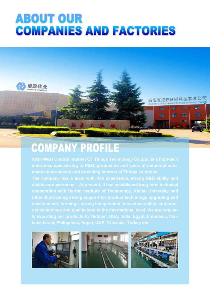 Transmetteur de température à l'épreuve des explosions Sensor industriel intelligent pour le carburant 7