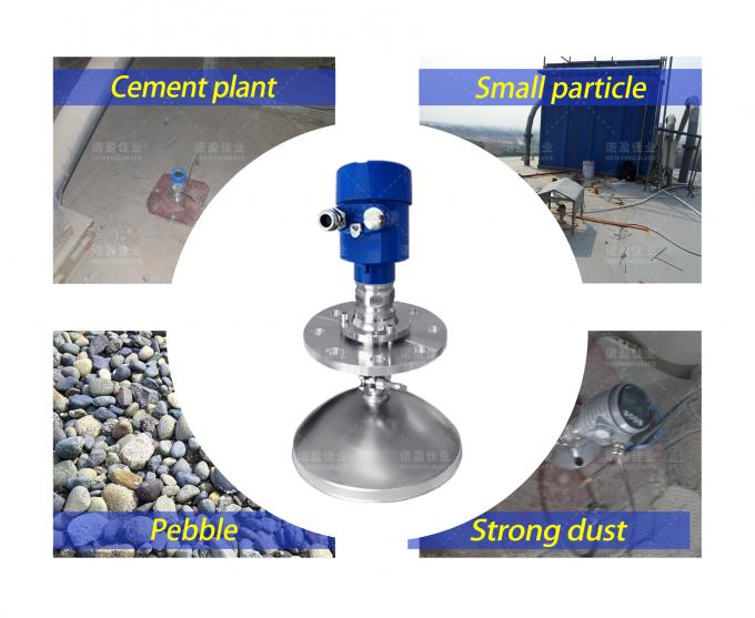Vente à chaud Radar 80 GHz Capteur de niveau de matériau Capteur de niveau élevé pour silo de grain 6
