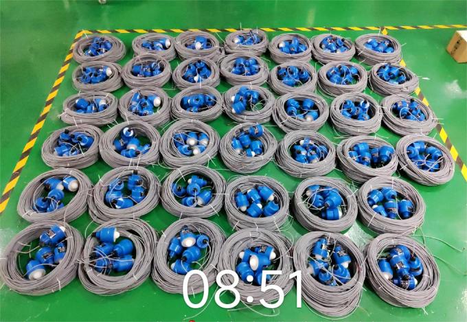 Capteur de niveau radar 80 GHz avec technologie d'onde millim&eacute;trique, mesure de l'&eacute;metteur du capteur de niveau radar de l'eau RS485 1