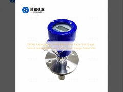 Radar de niveau de signal de 26 GHz Mètre d'onde Radar de niveau solide Capteur de niveau guidé Radar de mesure du niveau de l'eau acide Transmetteur